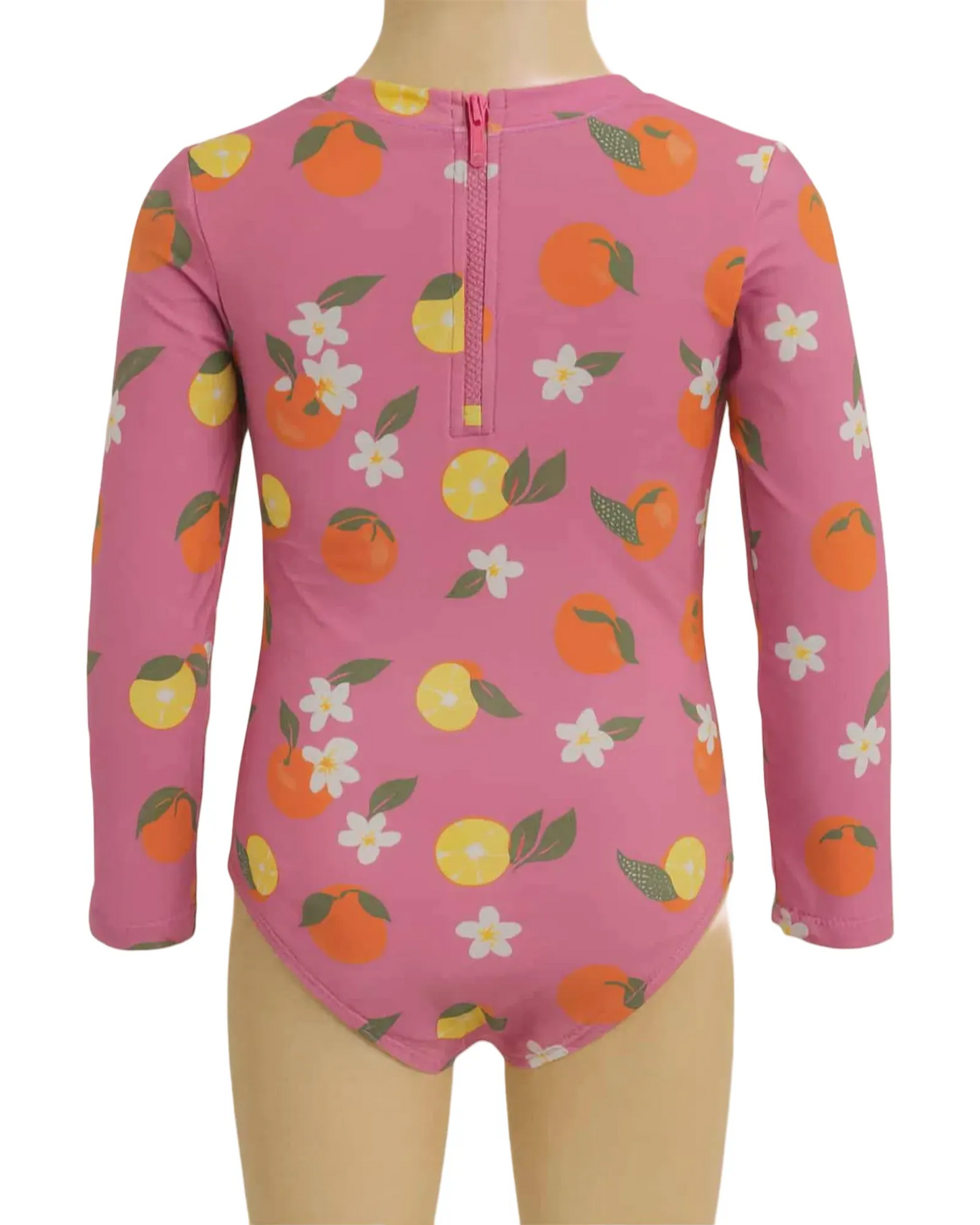 Maillot une pièce rose - Mandarine & Co.