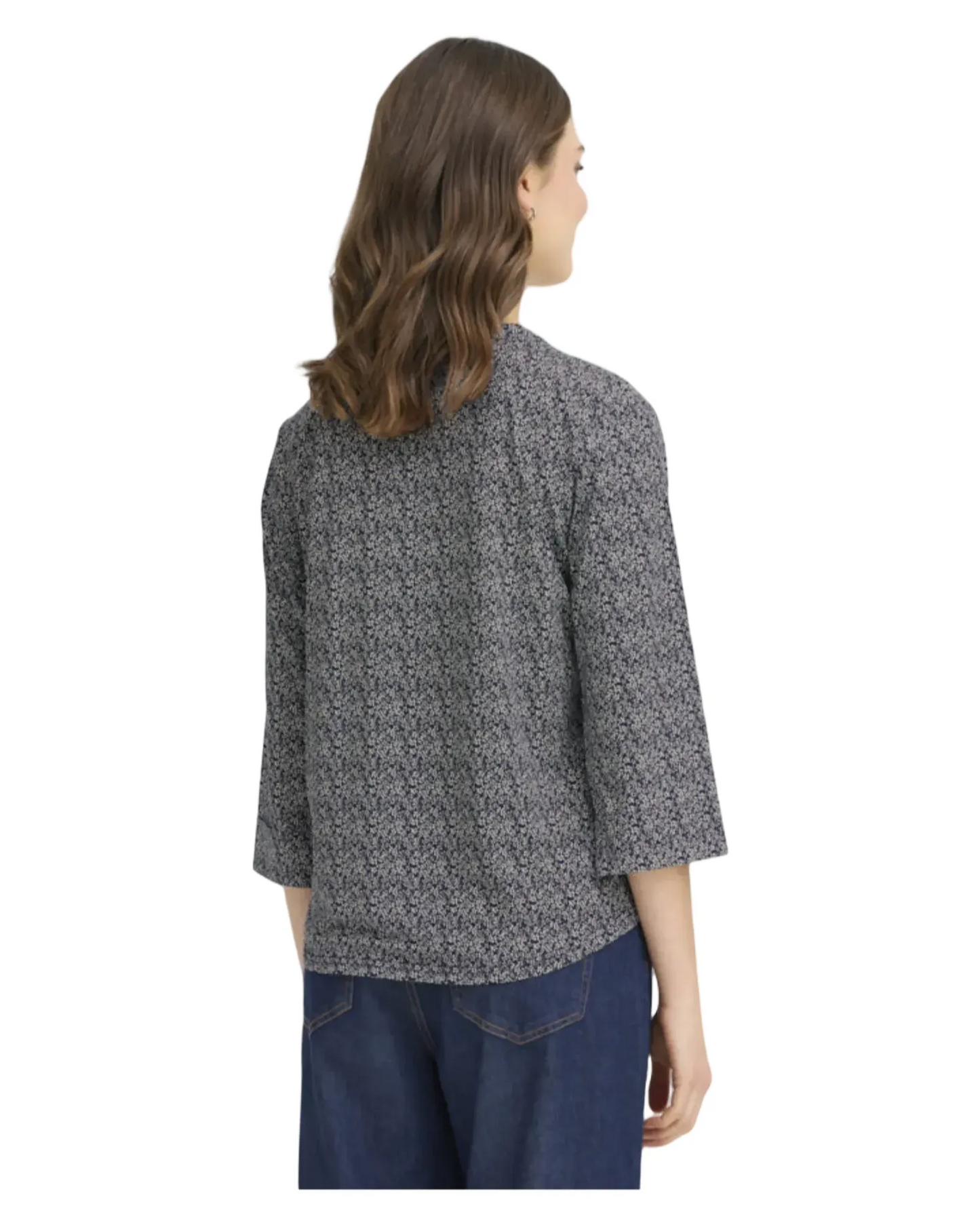 Chandail imprimé de fleurs - Fransa