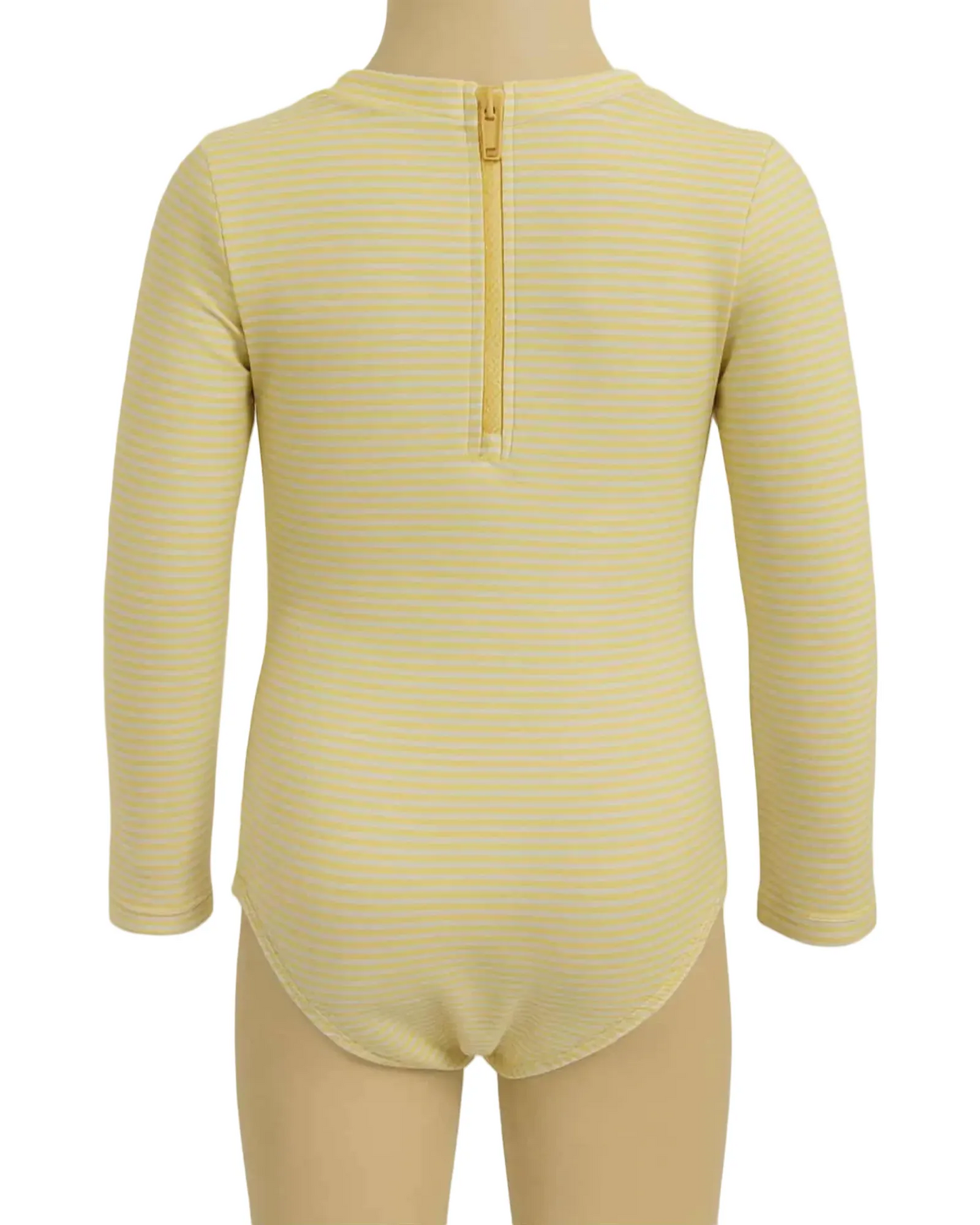 Maillot une pièce jaune - Mandarine & Co.