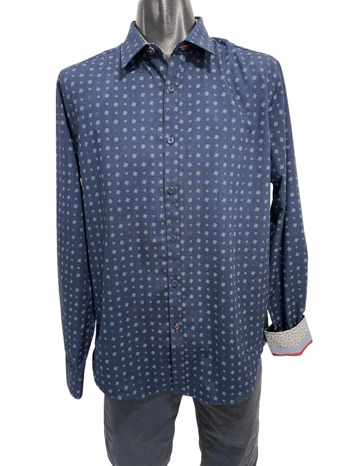 Chemise marine semi-conforme - Point Zéro