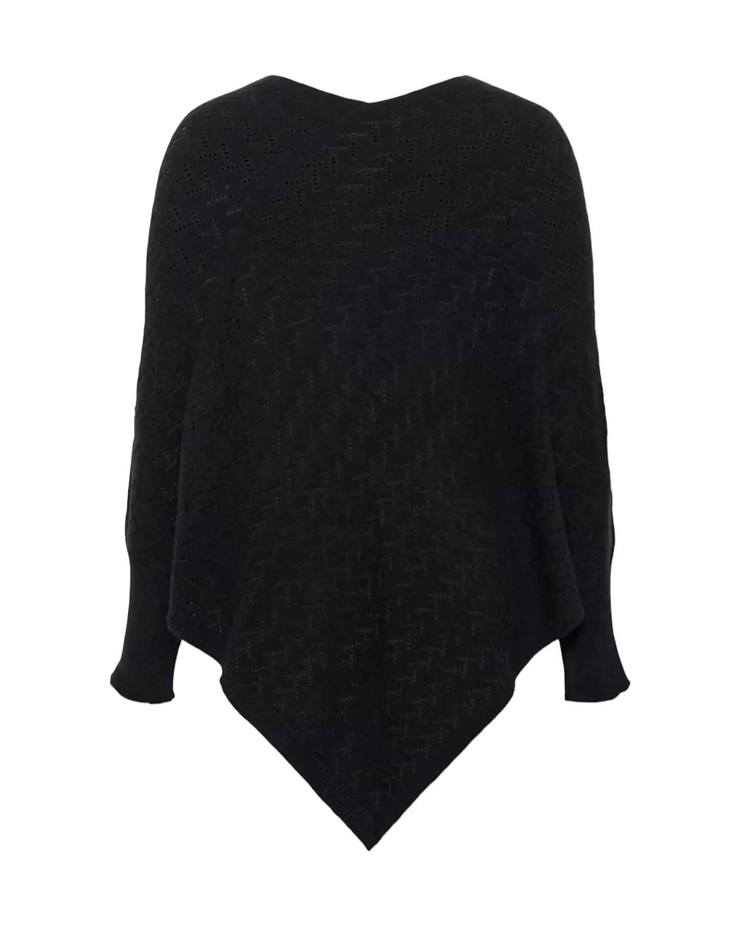 Poncho noir - Kaffe Curve