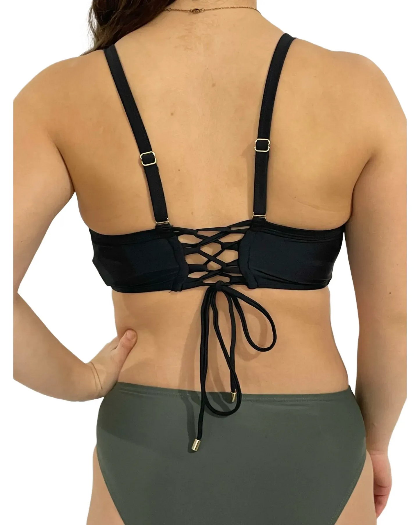 Haut de maillot noir - MOSAIIC