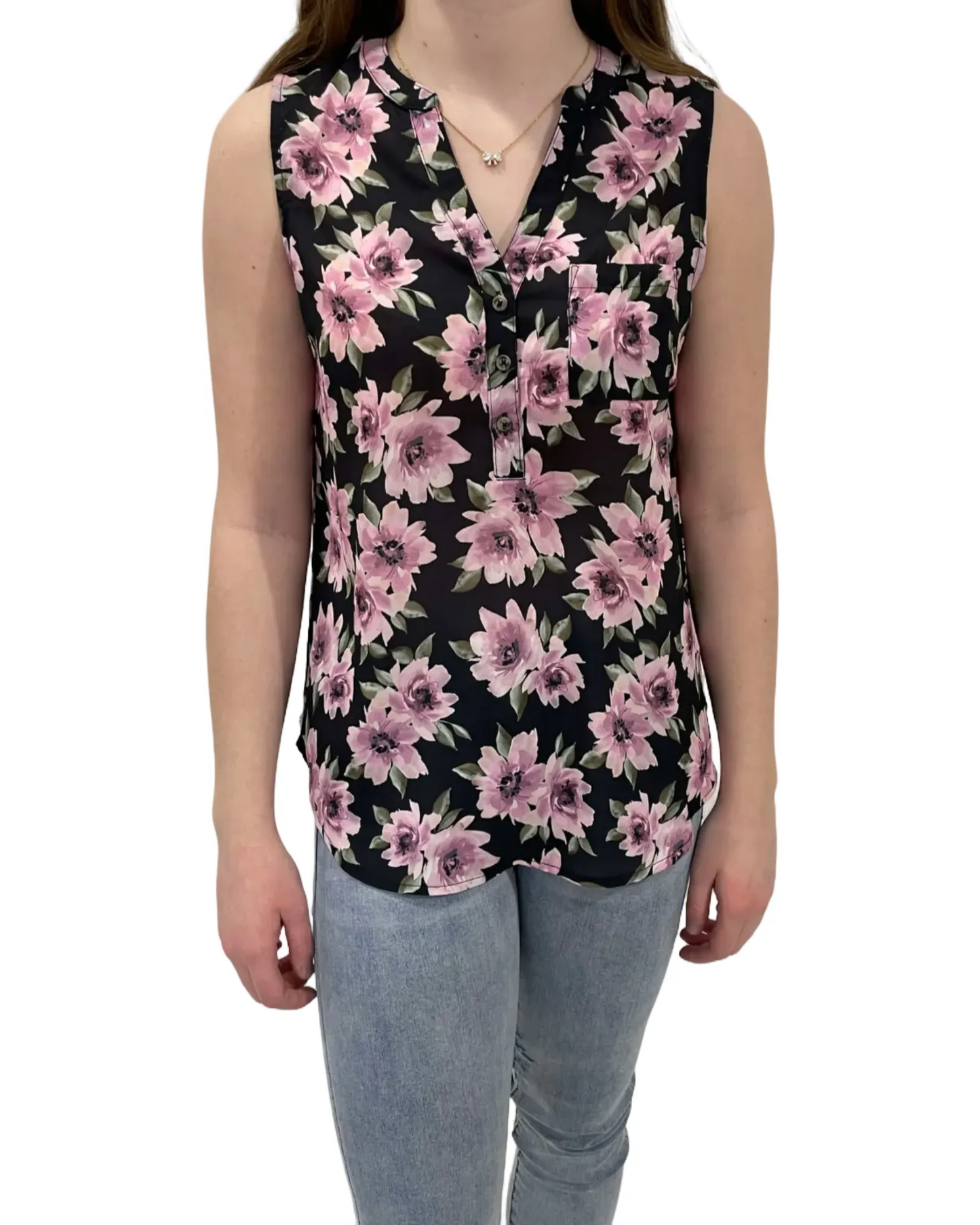 Camisole imprimé de fleurs - MOSAIIC