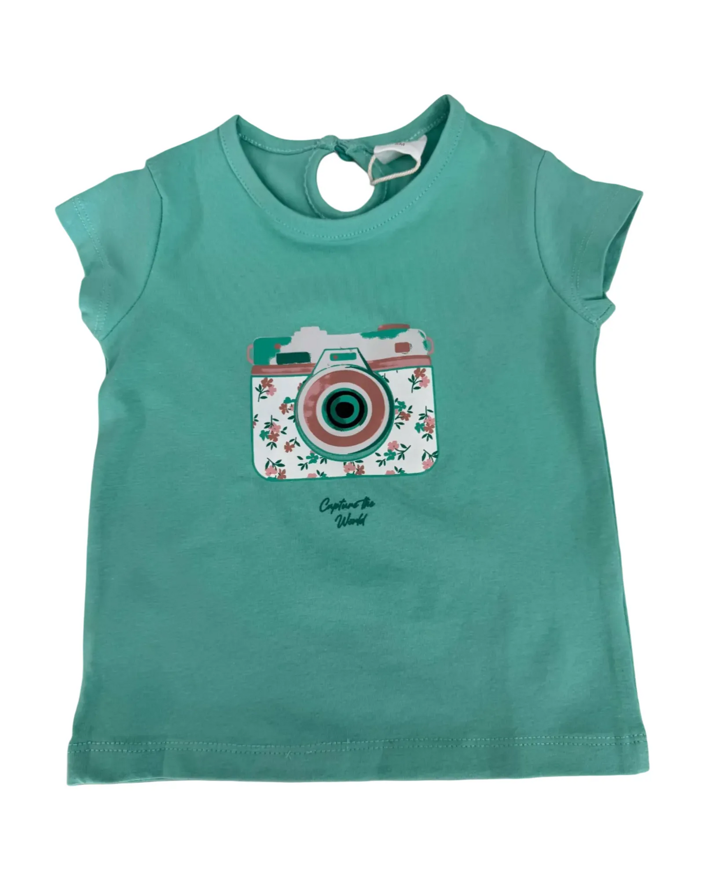 T-shirt vert - Mandarine & Co.