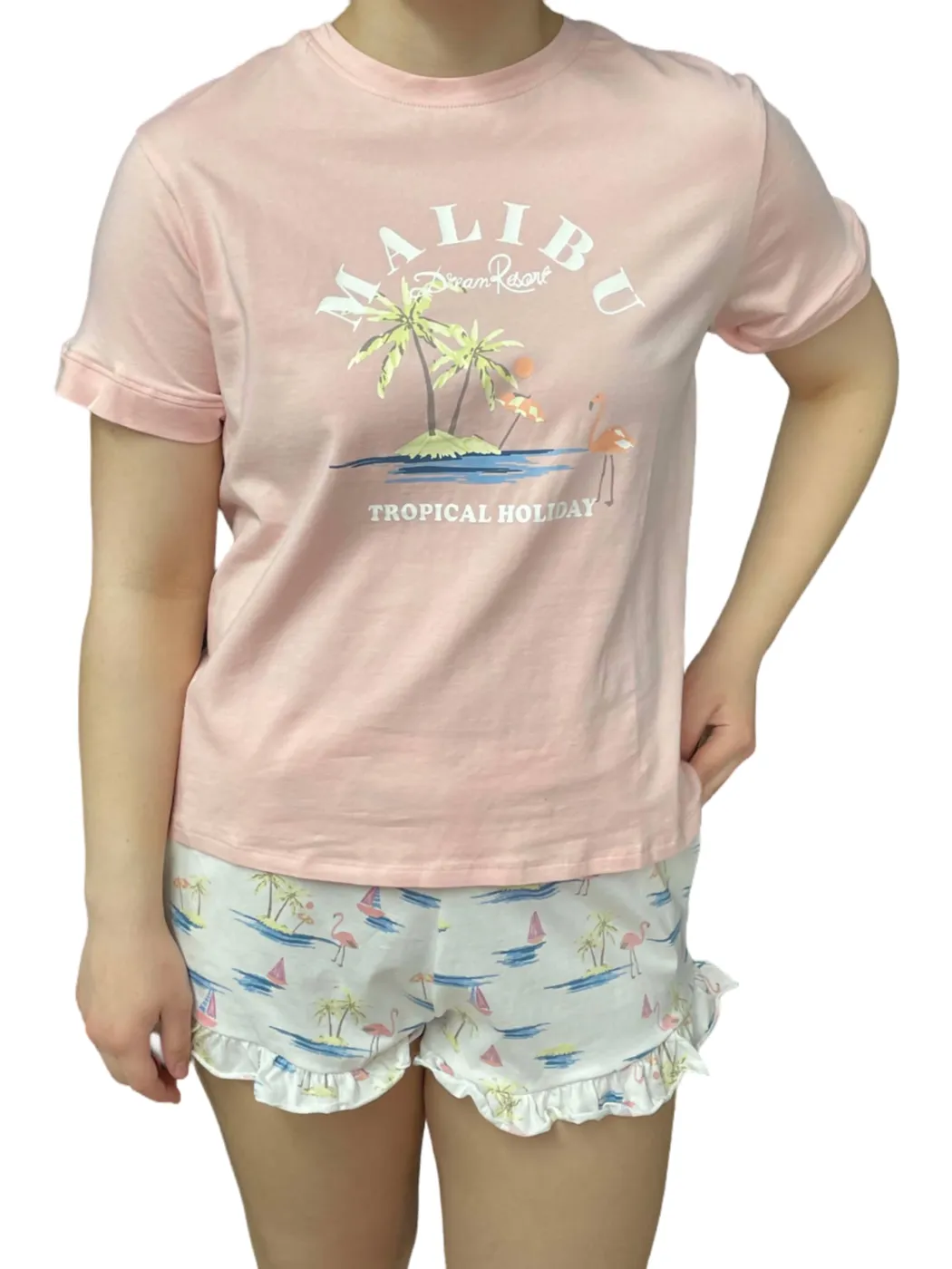 Chandail de pyjama rose - Mandarine & Co.