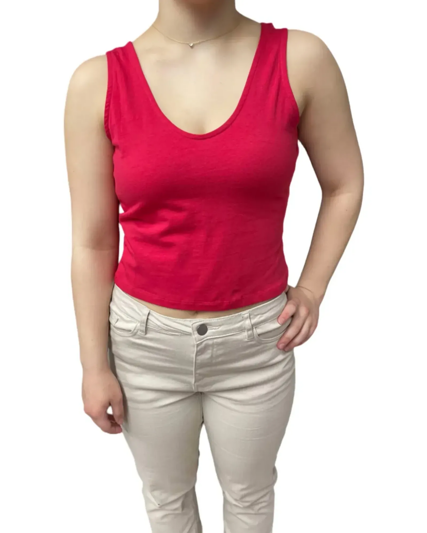 Camisole rouge - Mandarine & Co.