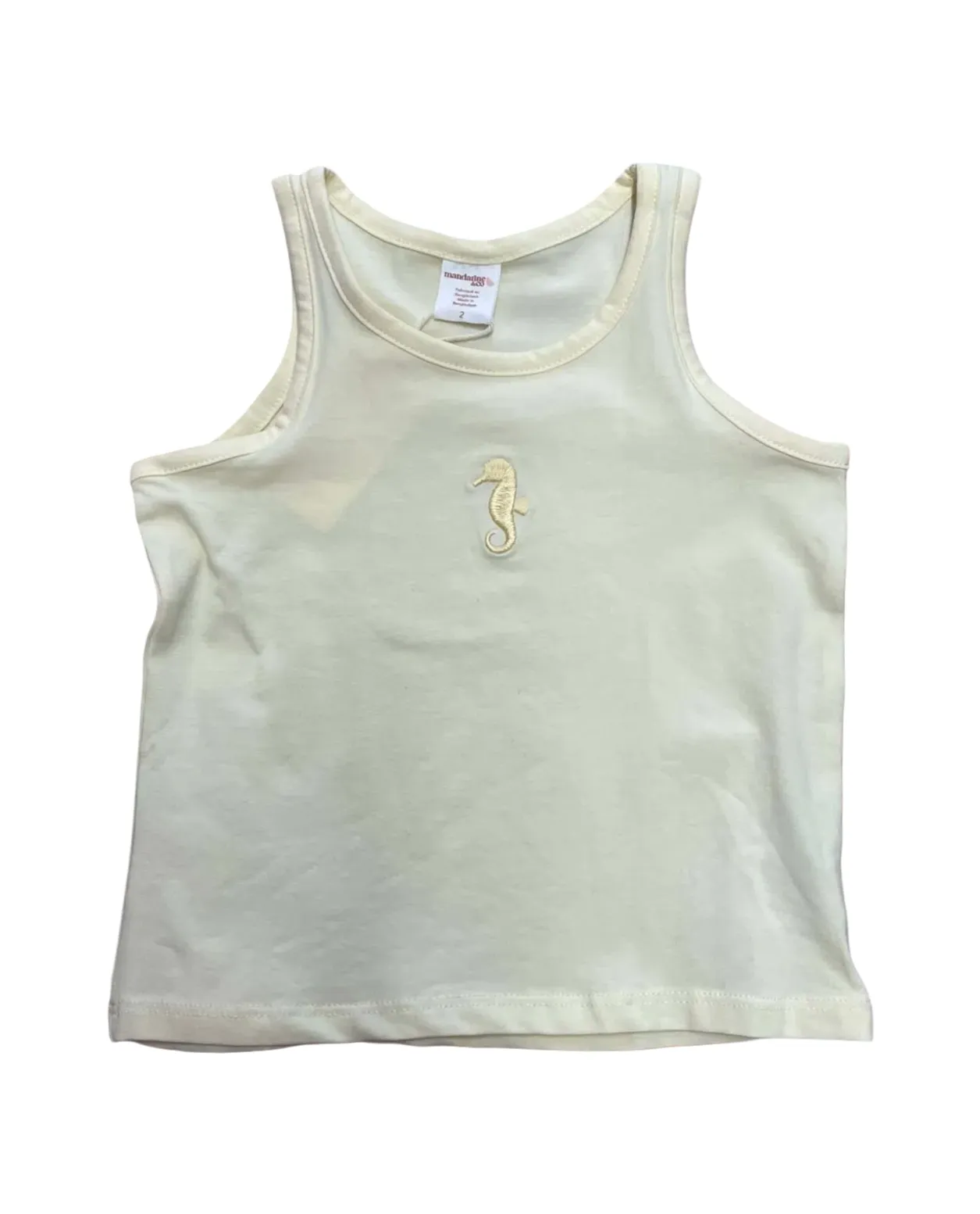 Camisole jaune - Mandarine & Co.