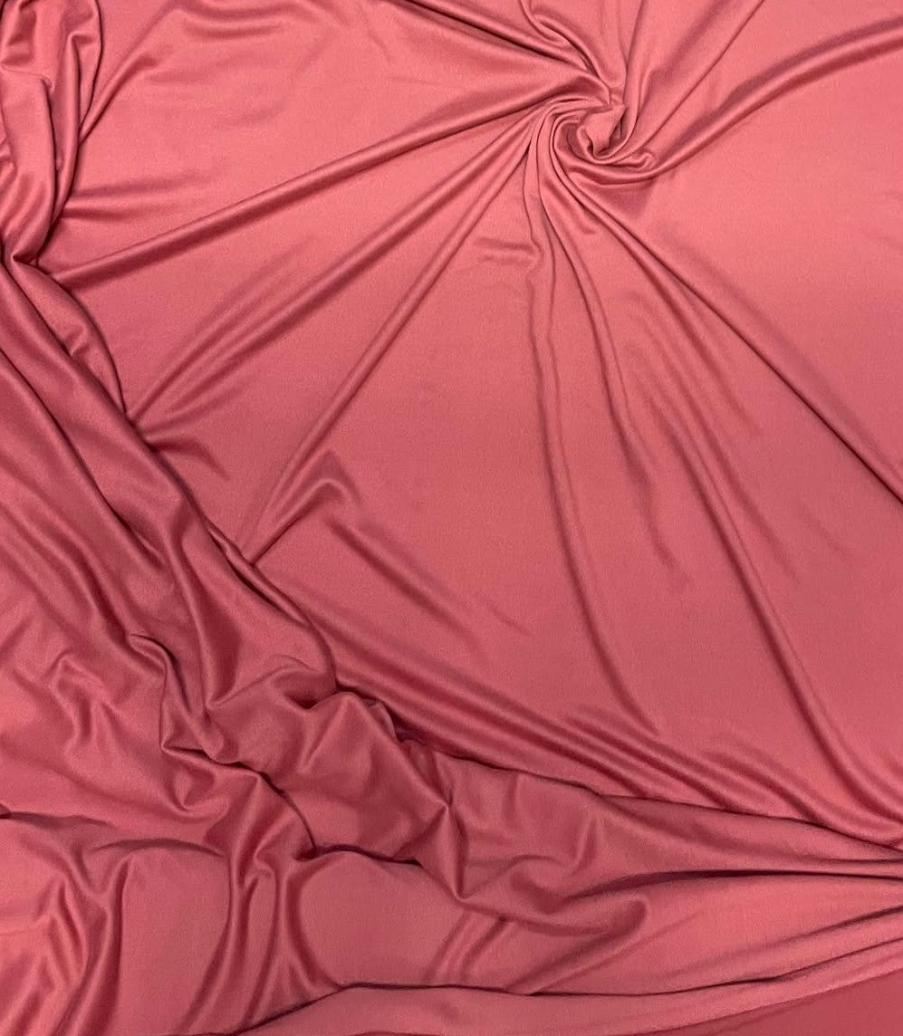 Tissu tricot rose