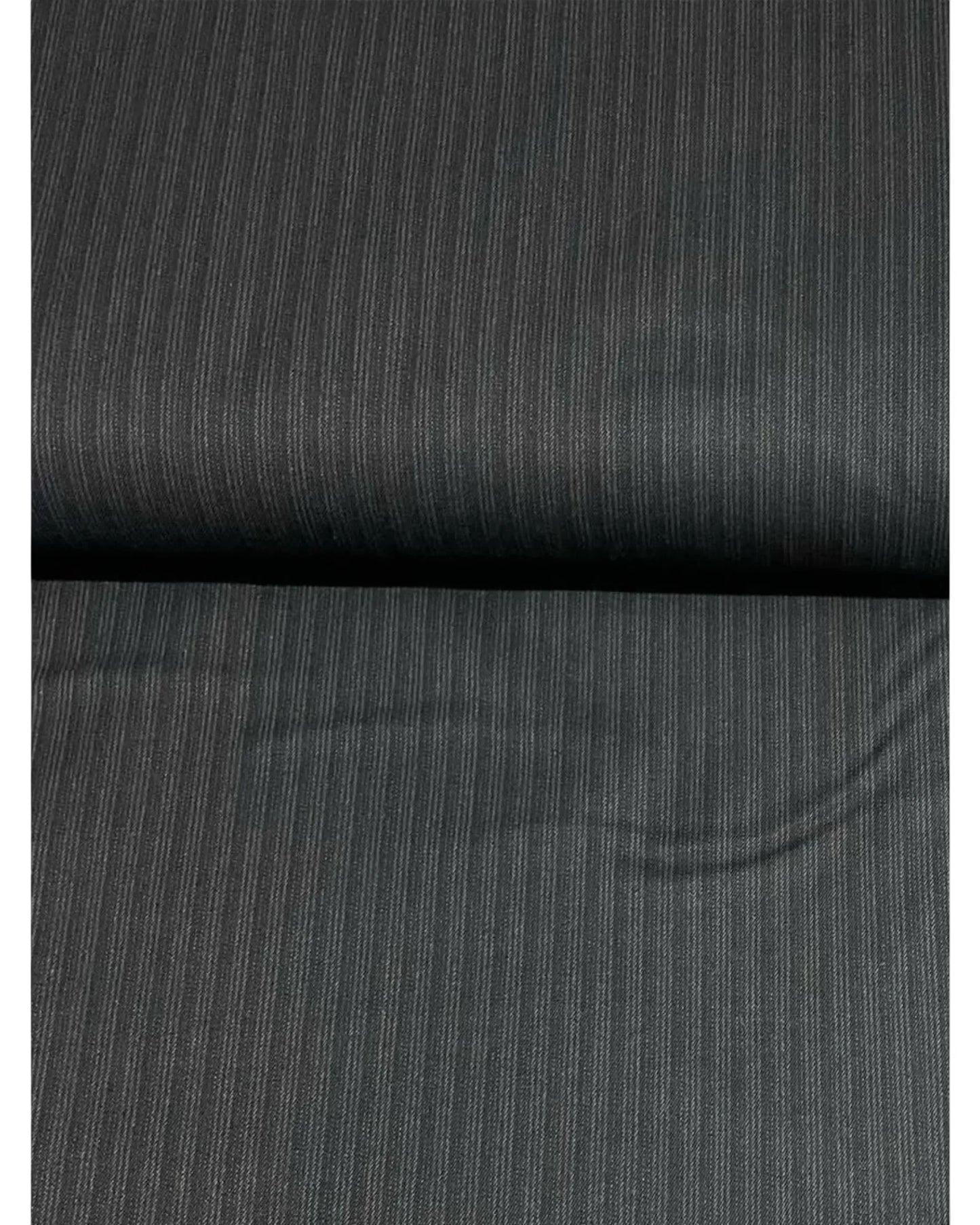 Tissu à vêtement Classic Stripe noir