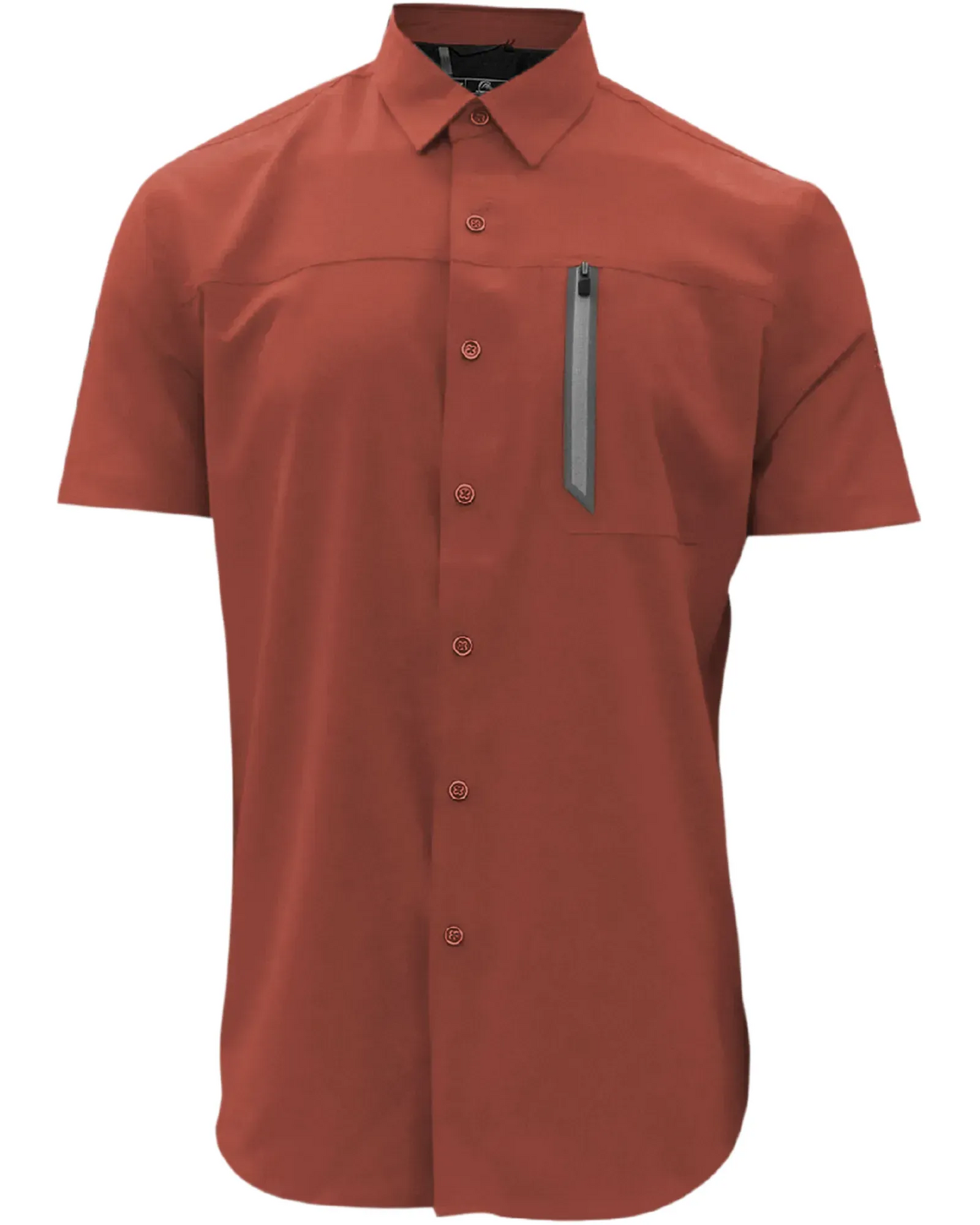 Chemise orange - Point Zéro