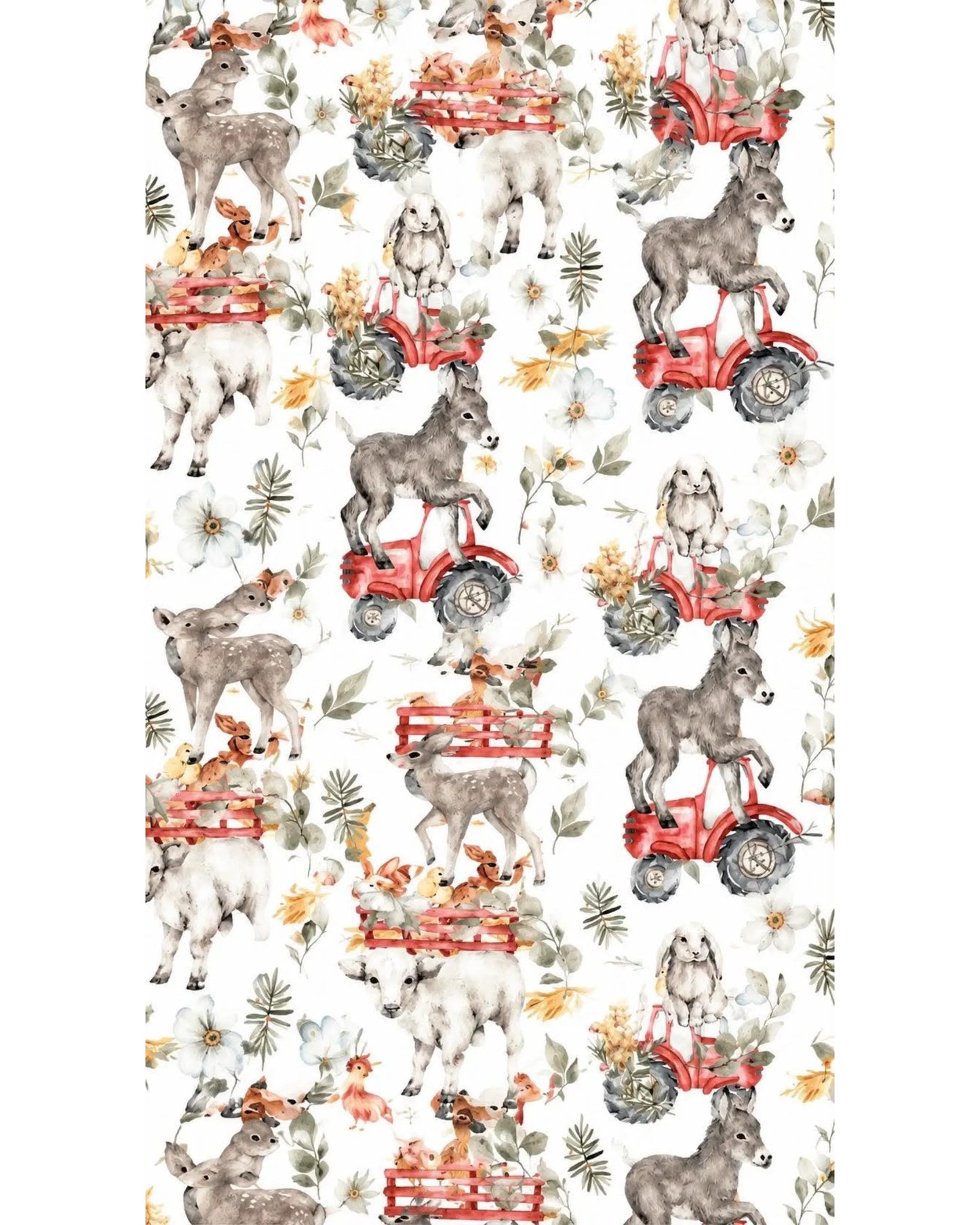Tissu coton "ferme"