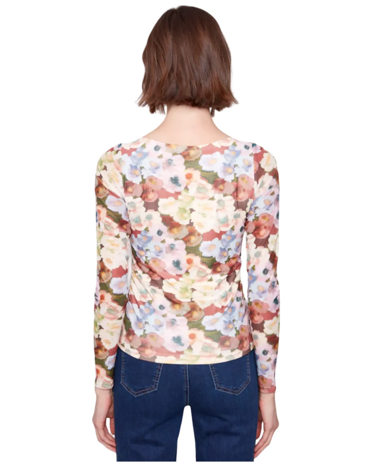 Chandail imprimé de fleurs - Charlie B