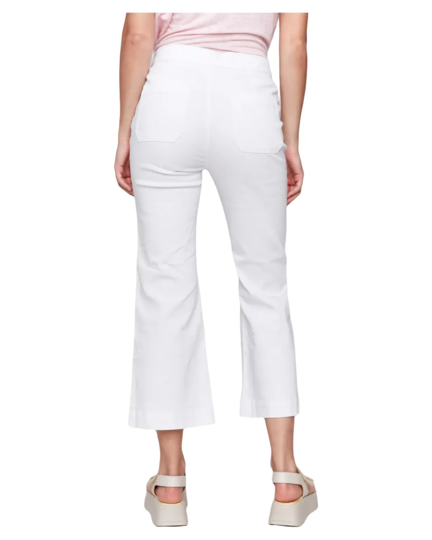 Pantalon 3/4 blanc - Charlie B
