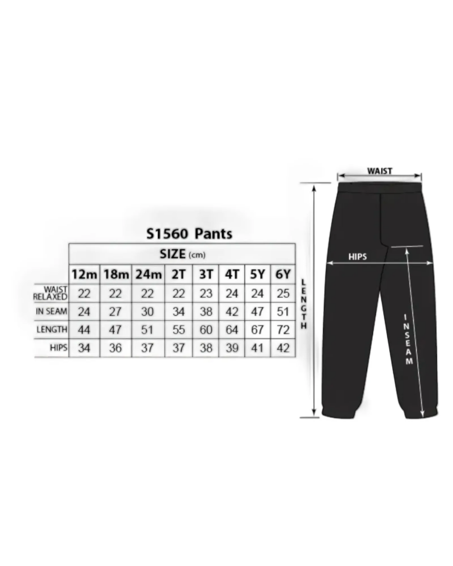 Pantalon de pluie doublé noir - Calikids