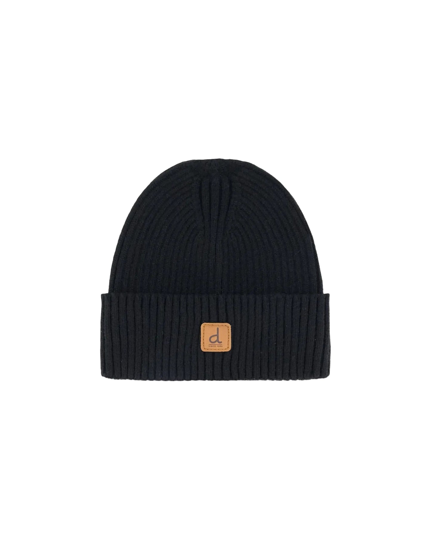 Tuque en tricot noire - Deux par Deux