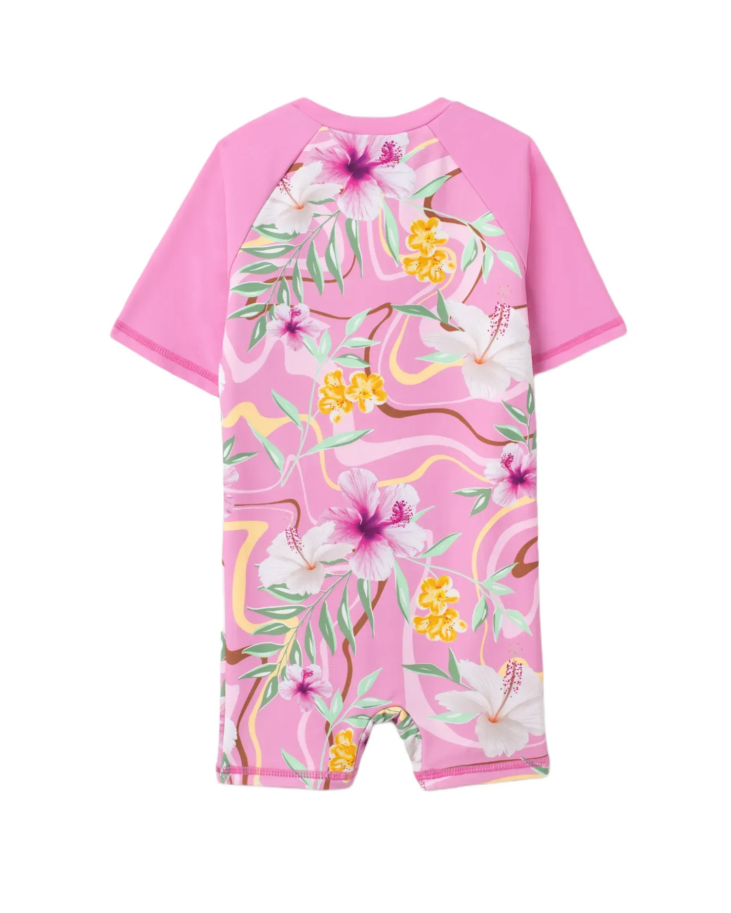 Maillot une pièce imprimé de fleurs - Mandarine & Co.