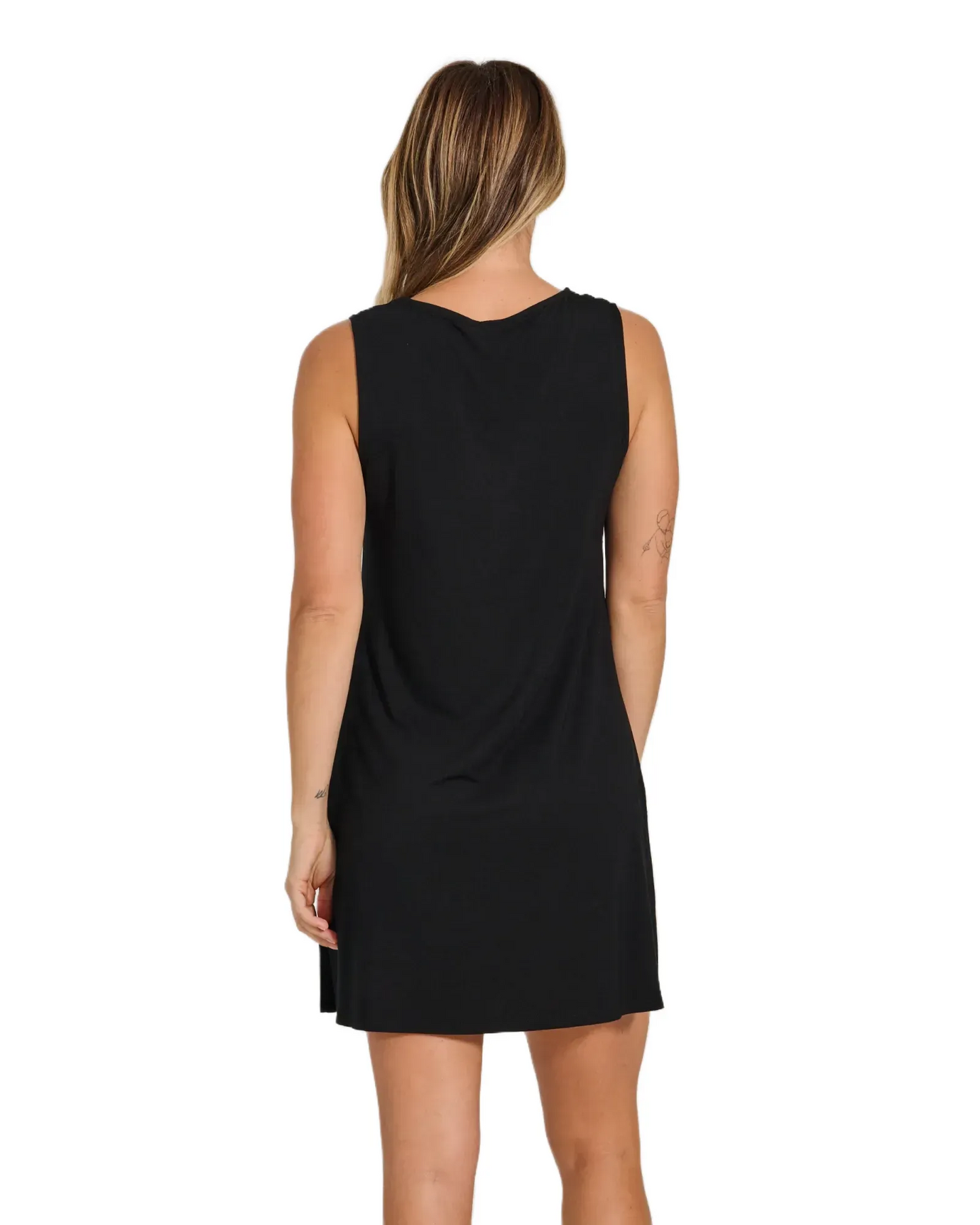 Robe de plage noire - MOSAIIC