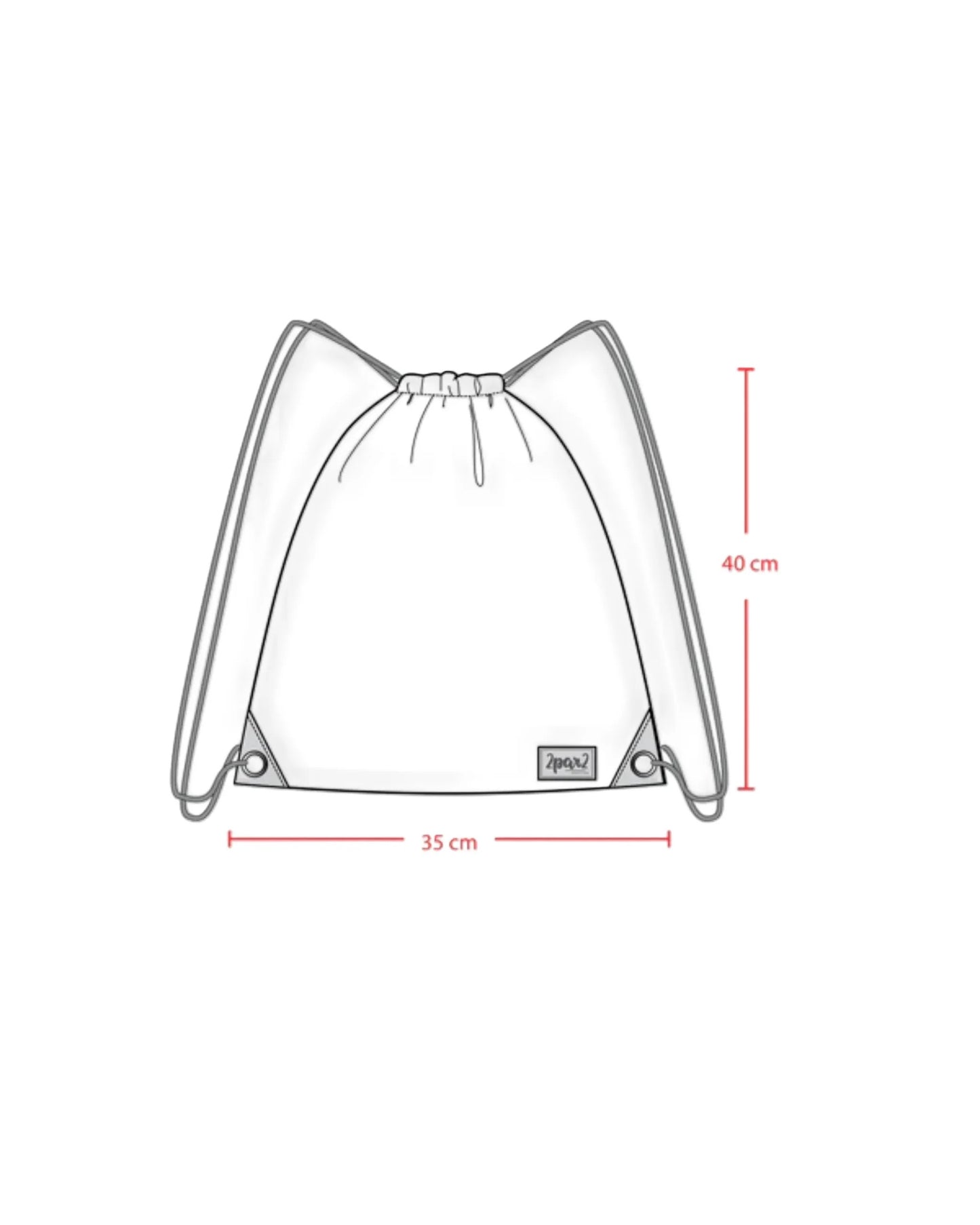 Sac à cordon - Deux par Deux
