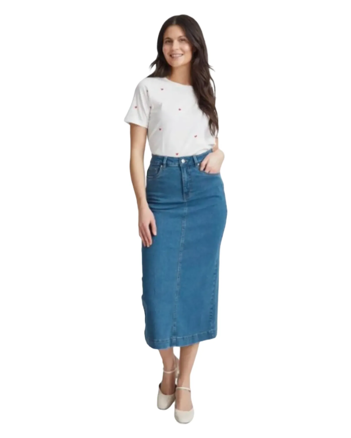 Jupe en jeans - Fransa