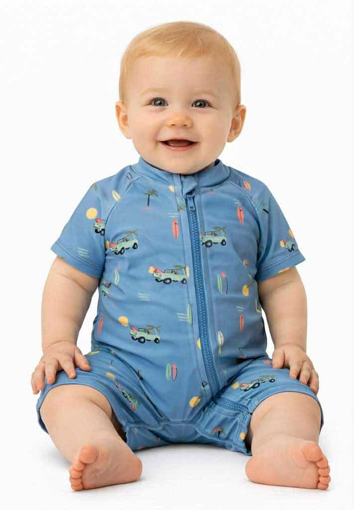 Maillot une pièce bleu - Northcoast