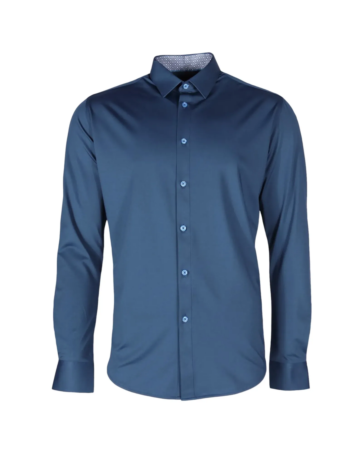 Chemise bleue indigo - Marco