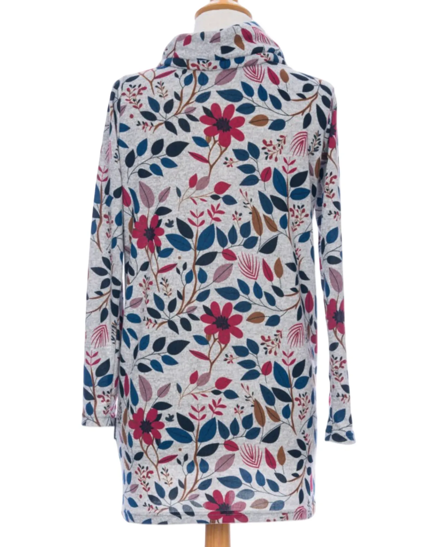 Tunique imprimé de fleurs - Rien ne se perd tout se crée