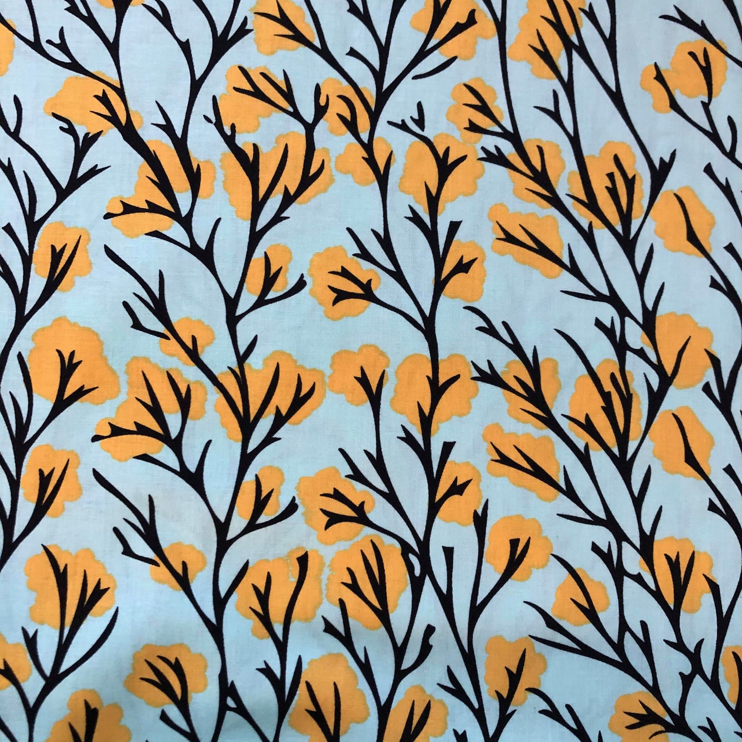 Tissu 100% coton imprimé arbres