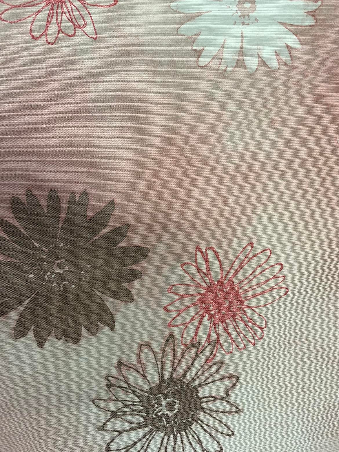 Tissu à recouvrement fleuri