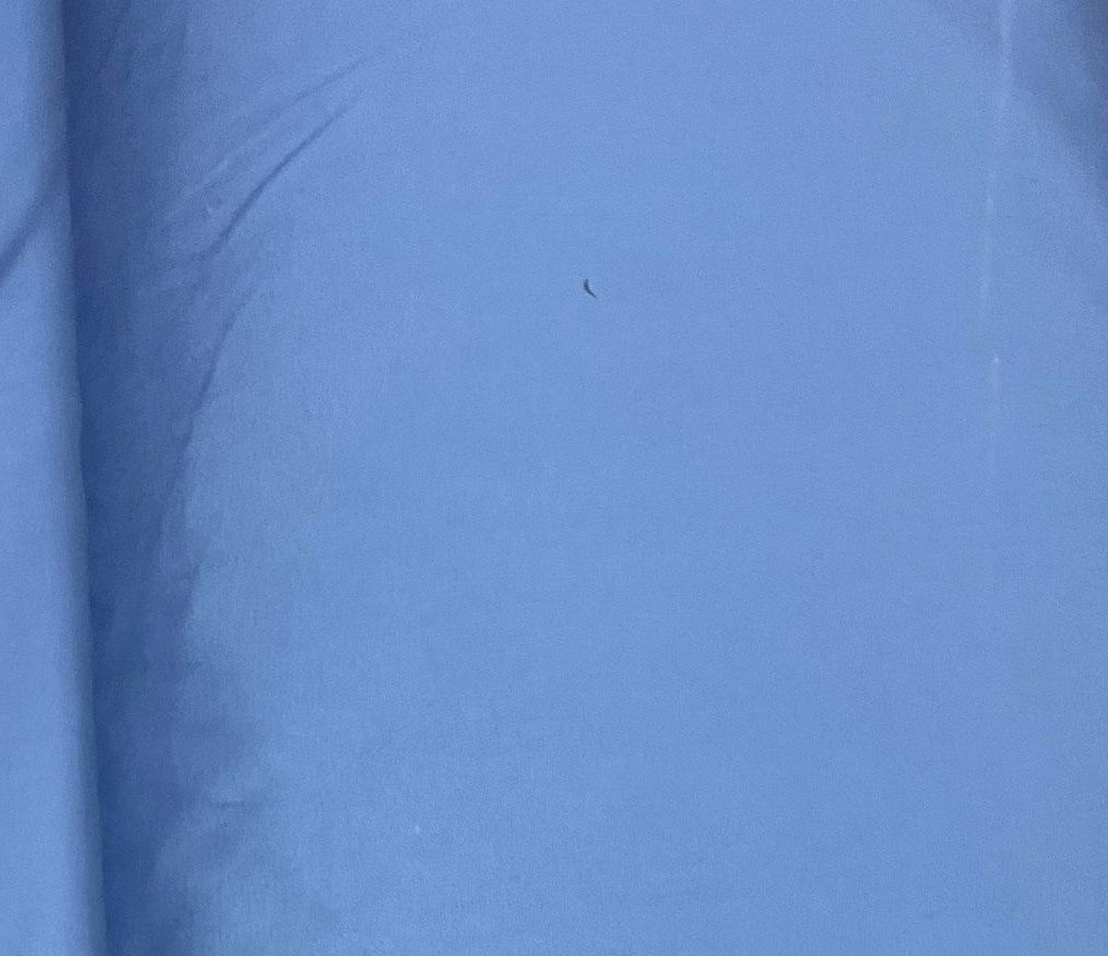 Tissu à vêtement bleu