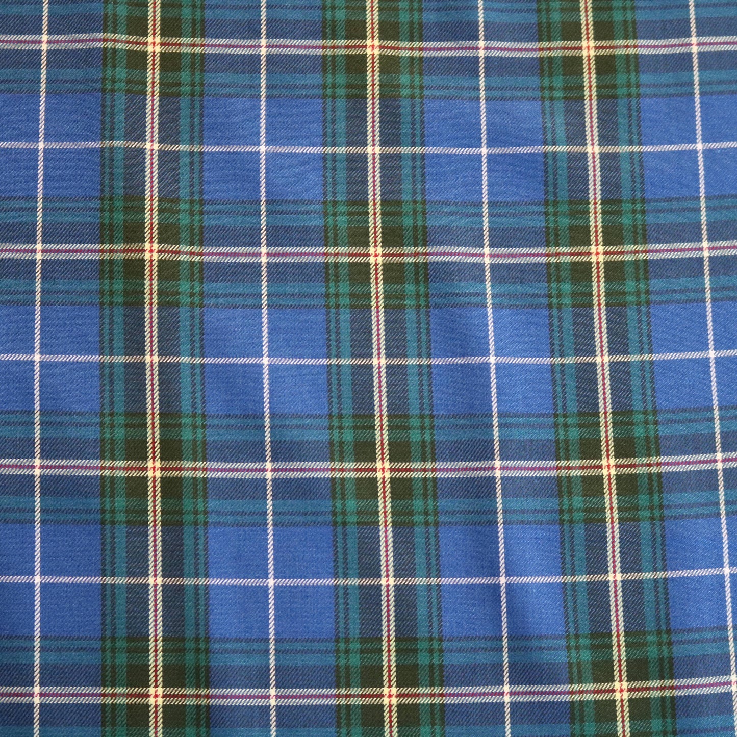 Tissu Milano Nova Scotia carreauté bleu