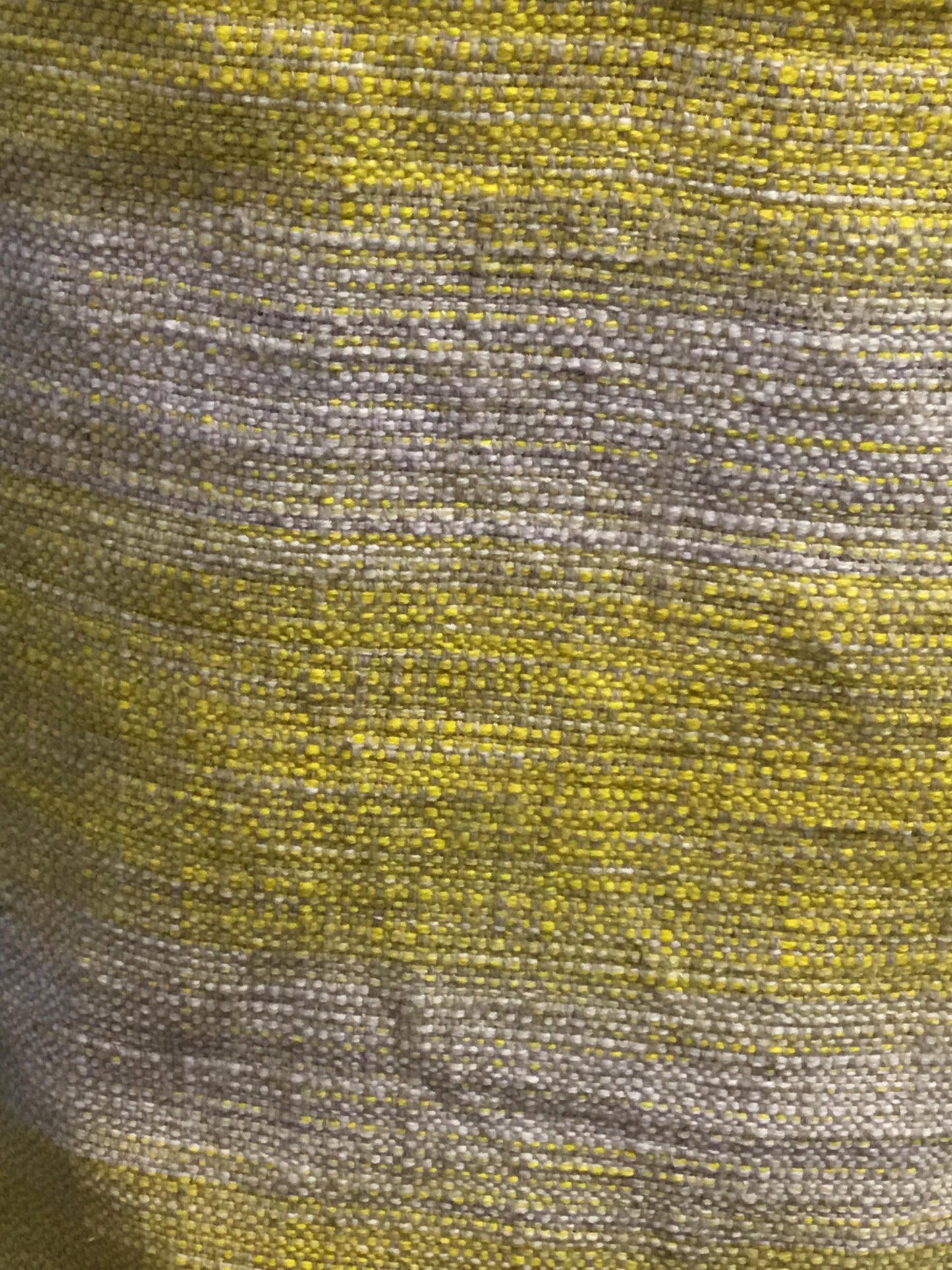 Tissu à recouvrement tissé naturel et jaune