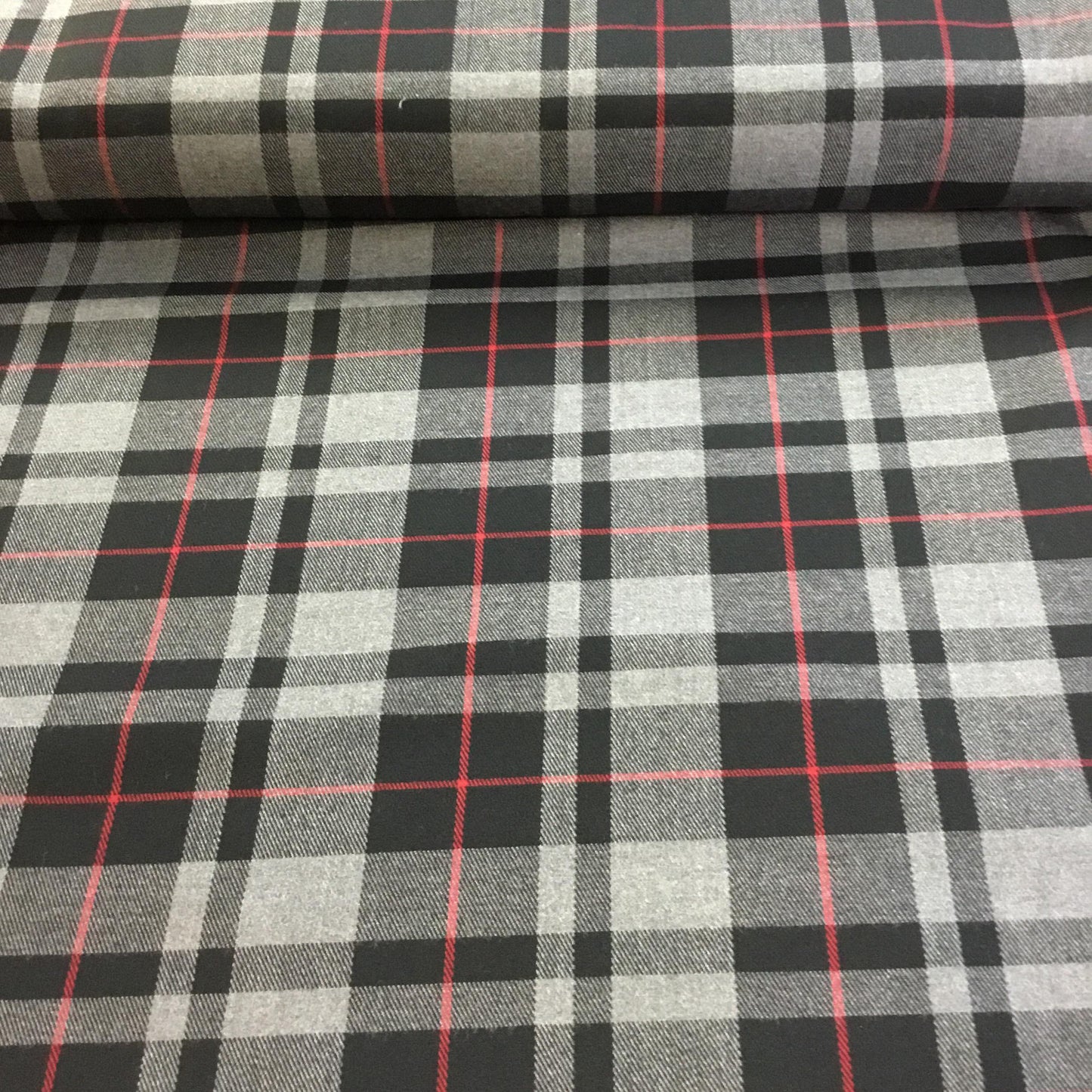 Tissu de vêtement carreauté