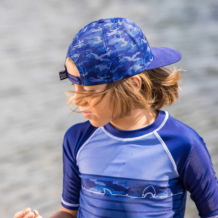 Casquette imprimé de requins - Deux par Deux