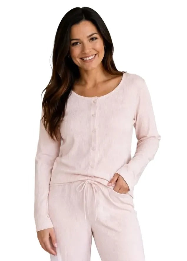 Chandail de pyjama rose - Mandarine & Co.