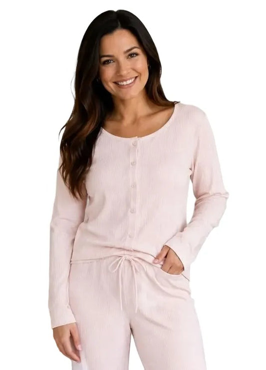 Chandail de pyjama rose - Mandarine & Co.