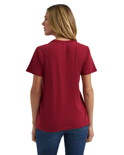 T-shirt rouge - Wrangler