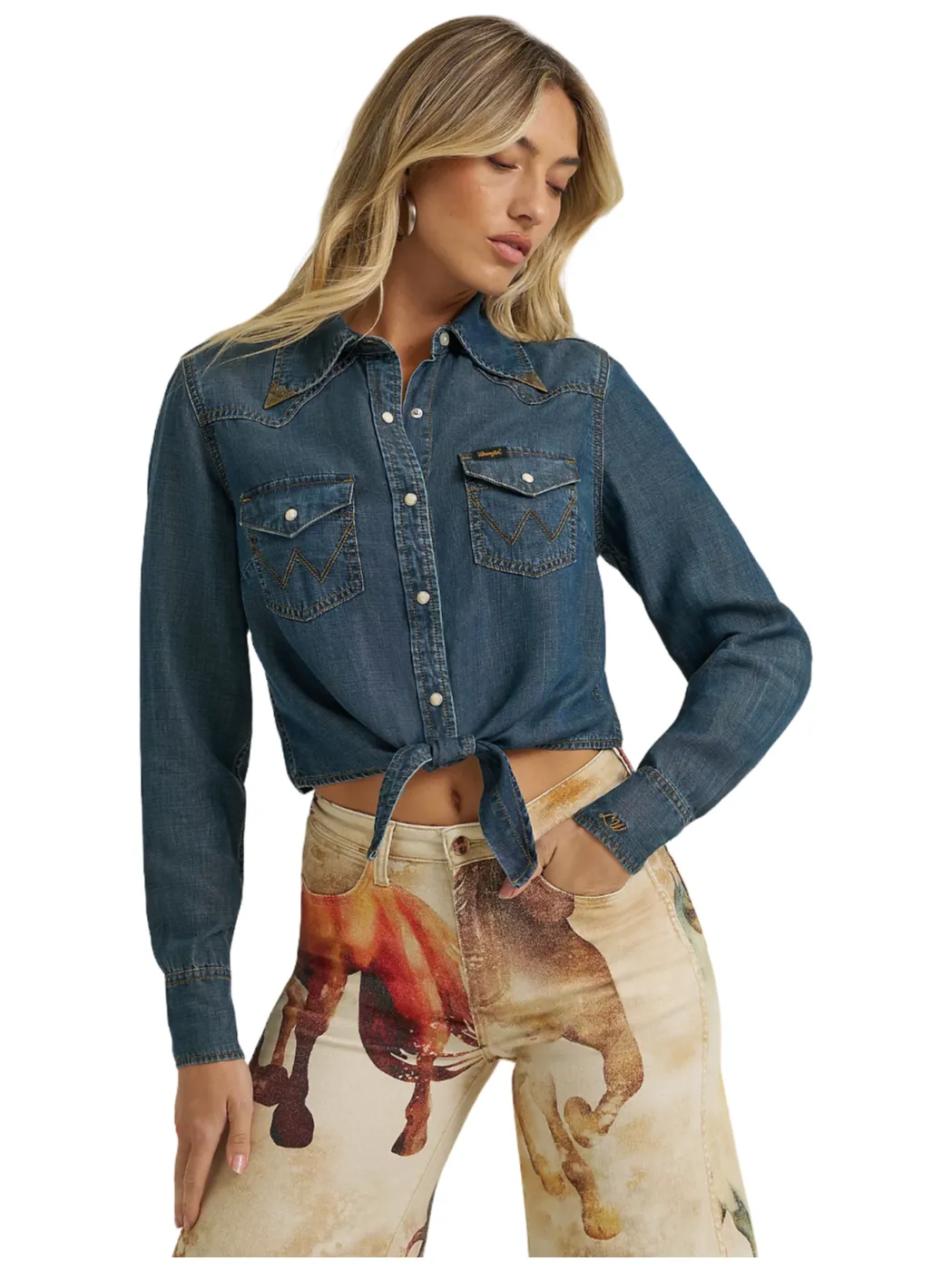Blouse en jeans - Wrangler