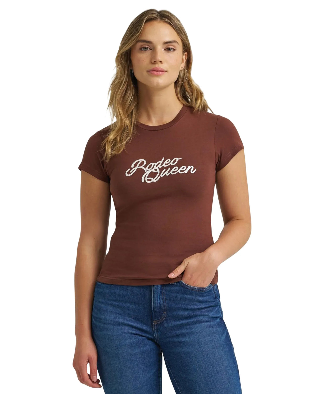 T-shirt brun - Wrangler