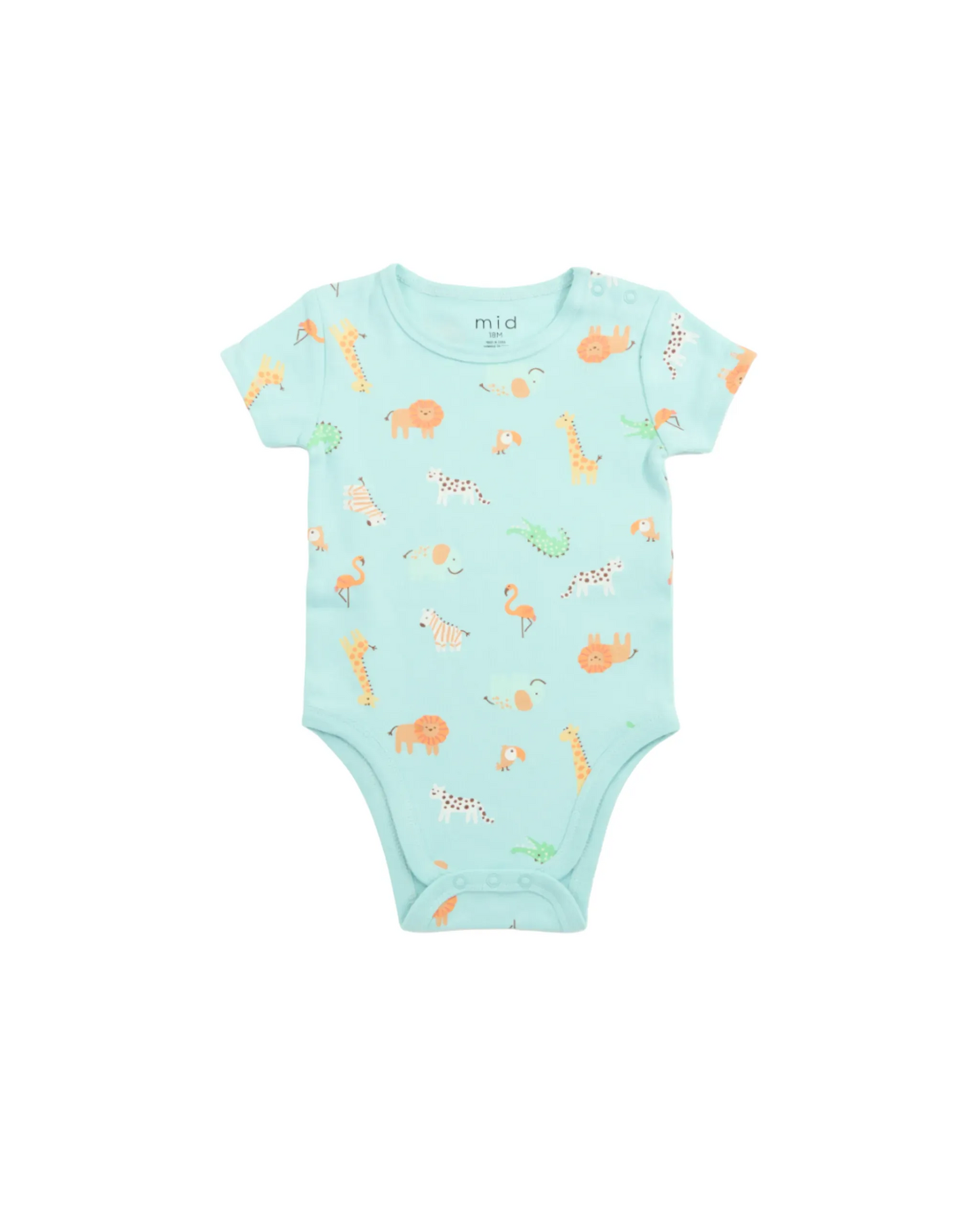 Cache-couche imprimé animaux - MID