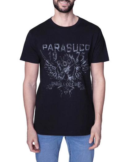 T-shirt noir - Parasuco
