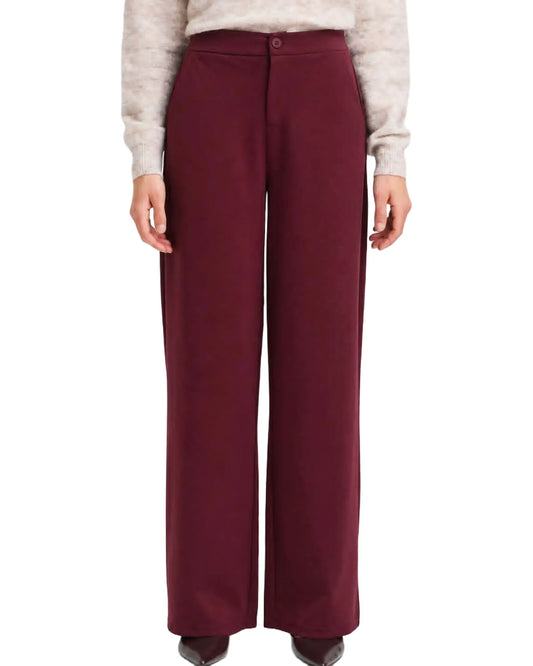 Pantalon bourgogne - Fransa