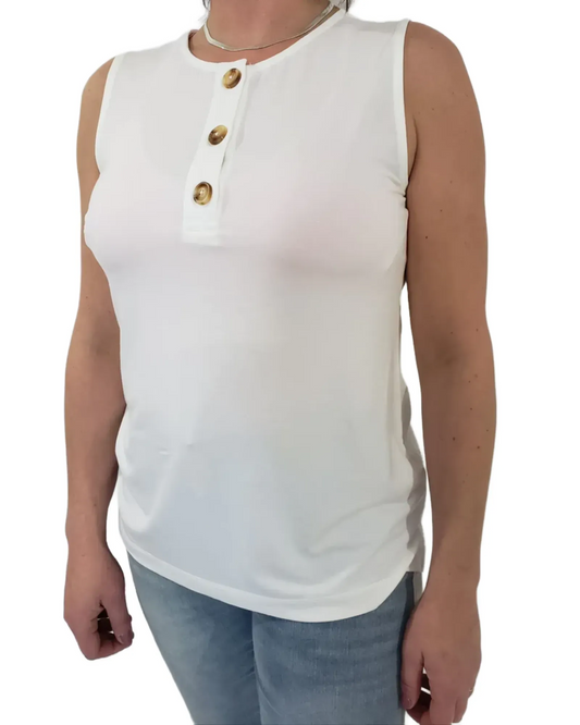 Camisole blanche - Nass Woman