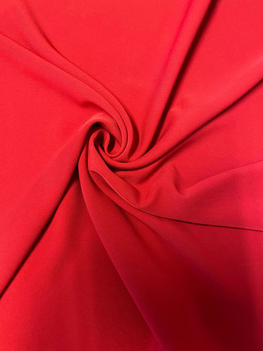 Tissu à vêtement rouge