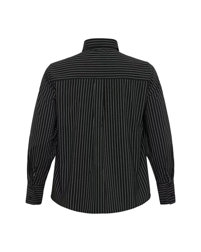 Blouse rayée - Kaffe Curve