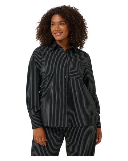 Blouse rayée - Kaffe Curve