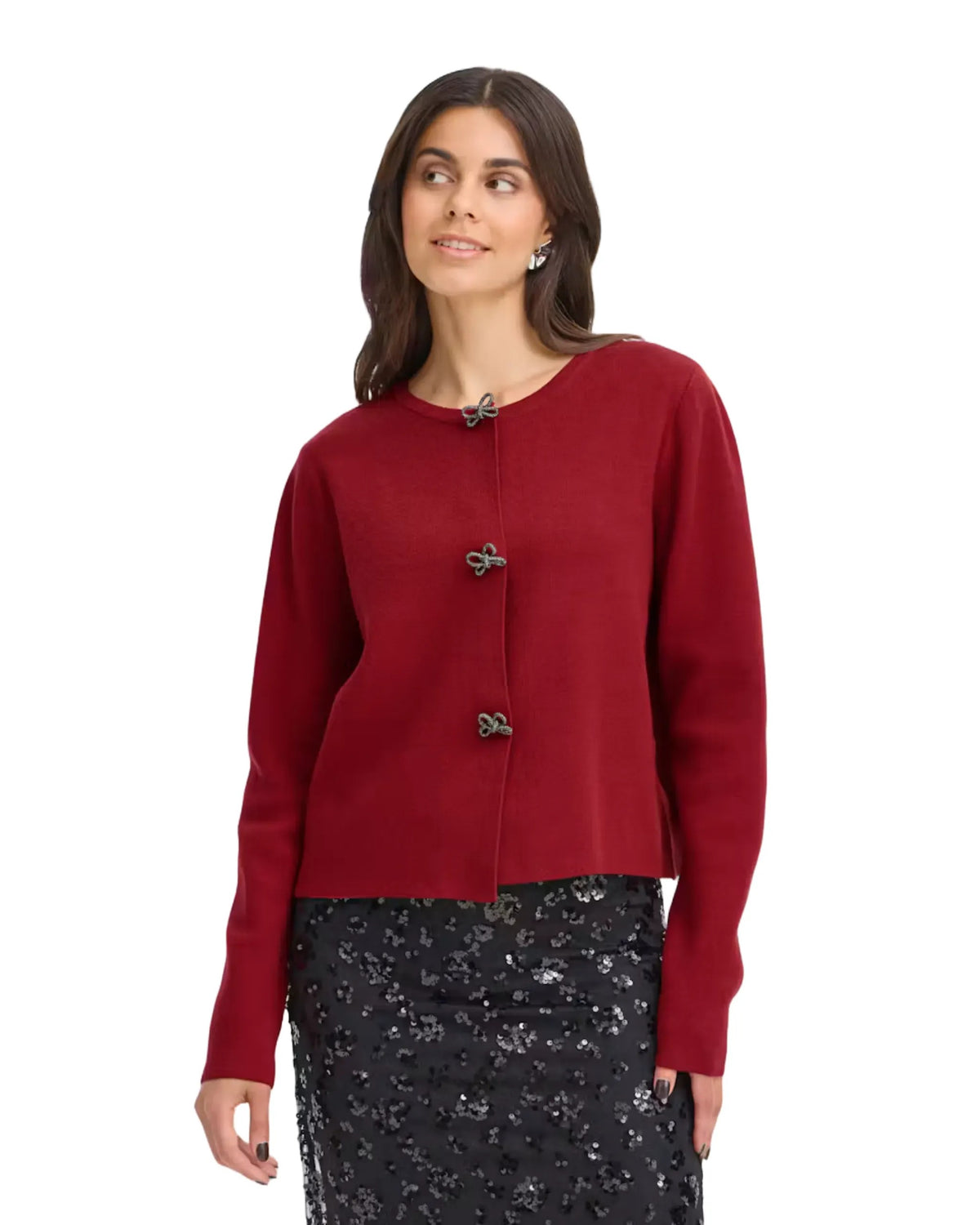 Cardigan rouge - Fransa
