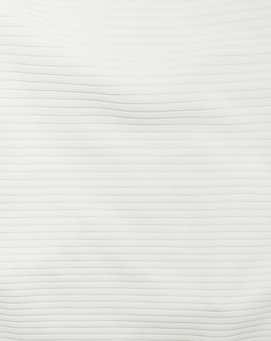 Tissu tricot côtelé ivoire - Ottoman Knit
