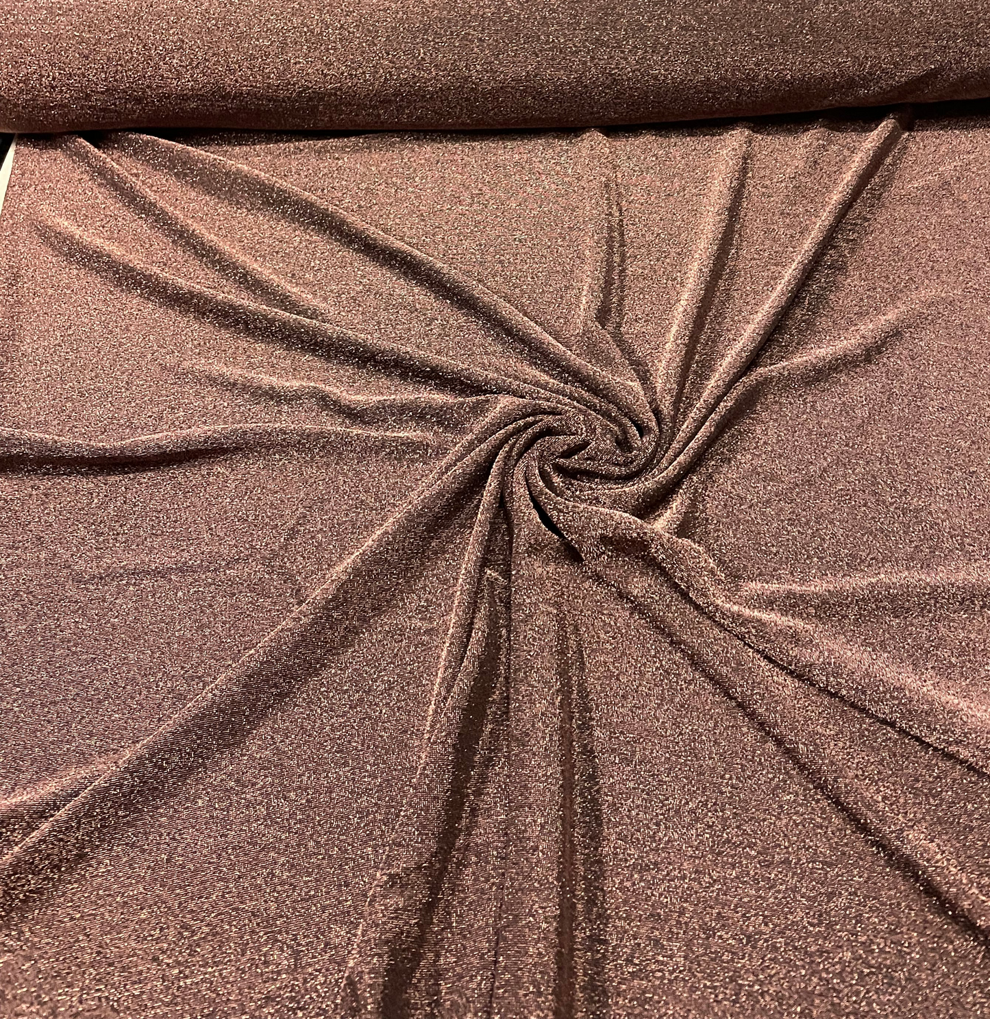 Tricot étincelant rose/noir