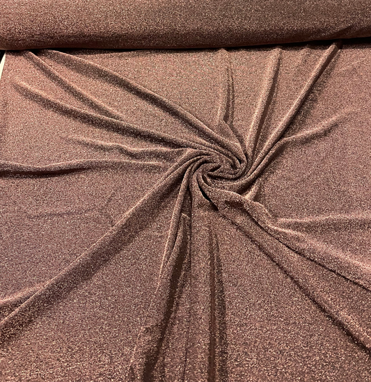 Tricot étincelant rose/noir