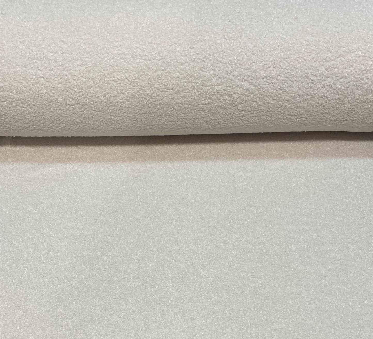 Tissu Teddy Plush écru